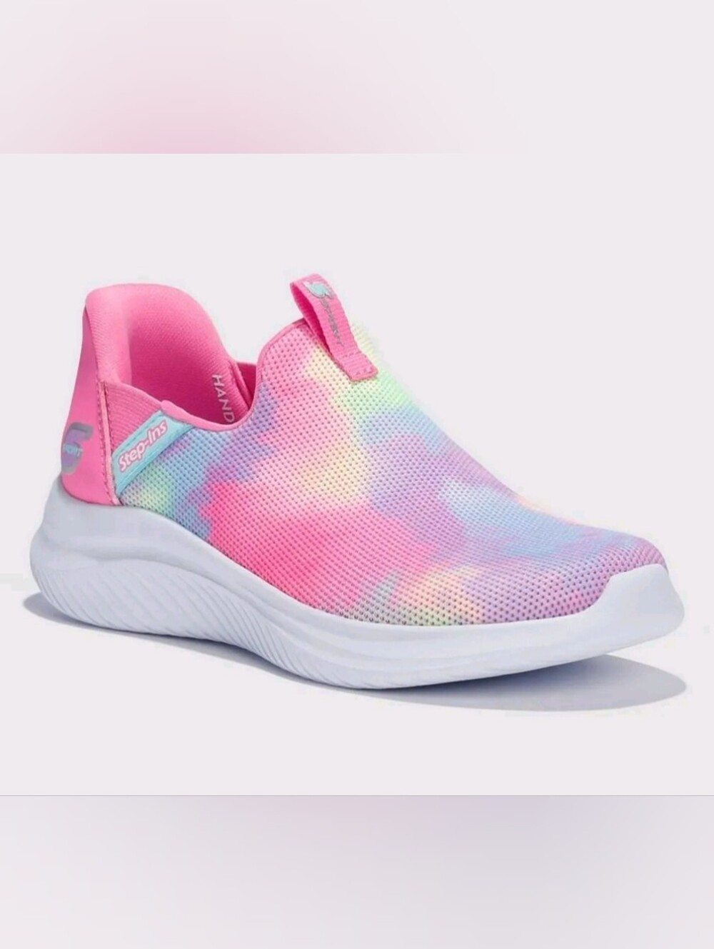 Skechers Sport Kids Slip-On Sneakers Back To School Shoes Multicolor Tie-Dye